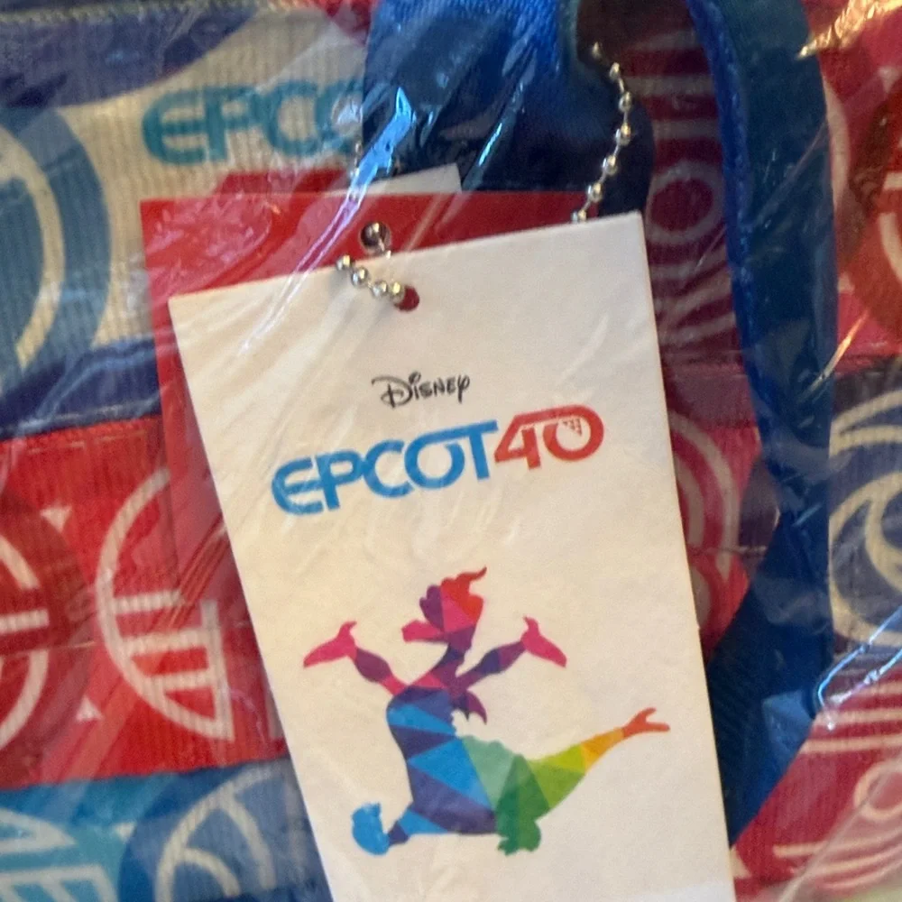 Harveys Seatbelt Epcot 40th Streamline Tote